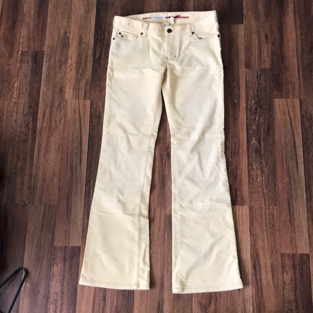 A&F corduroy bootcut pants